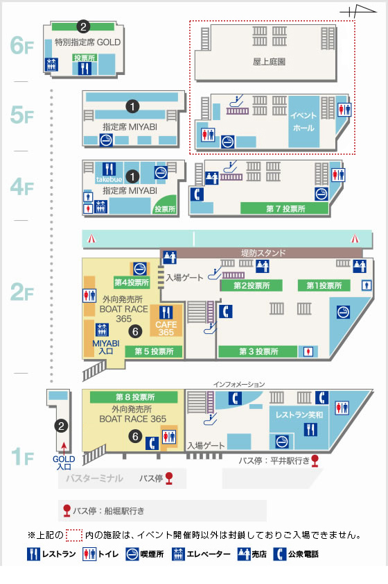 ボートレース江戸川 交通アクセス サービス ボートレース江戸川 交通アクセス サービス