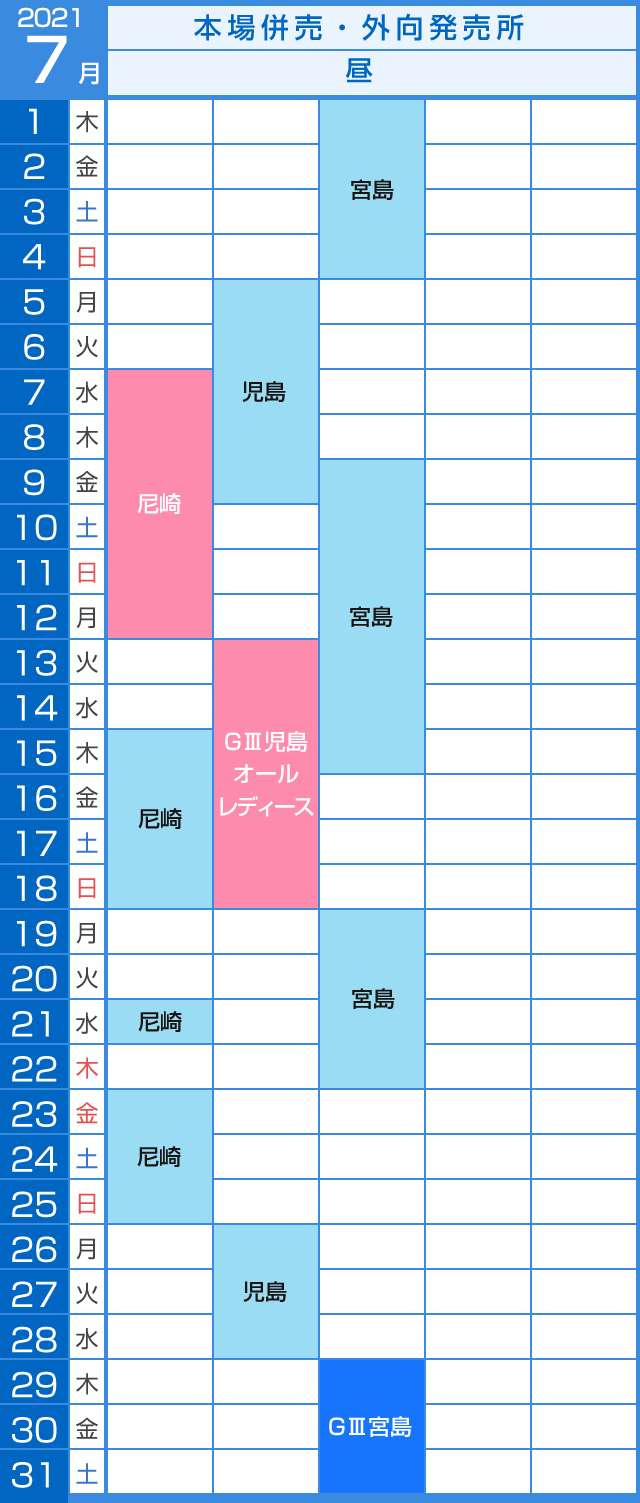 ボートレース江戸川 スマートフォンサイト 開催日程